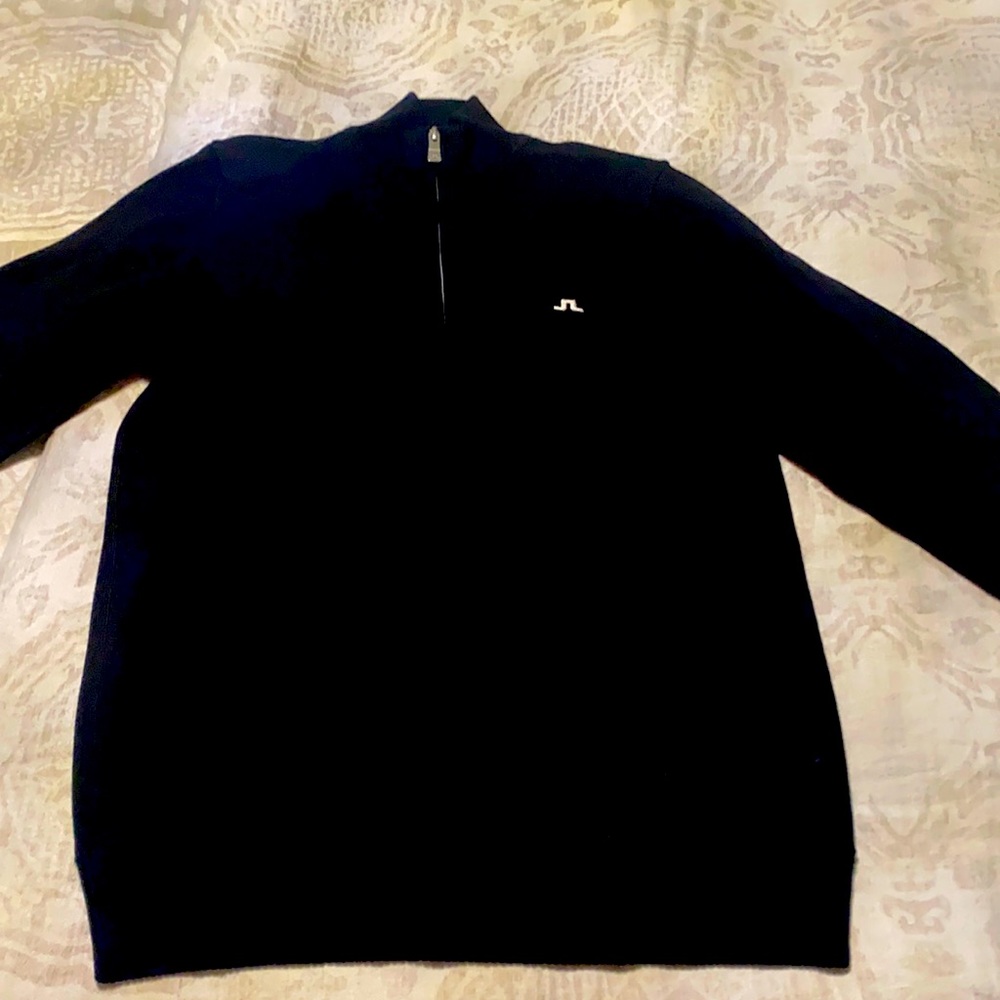 J.Lindeberg black wool sweater!!
